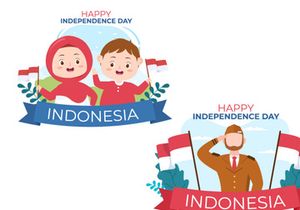 15 Indonesia Independence Day Illustration
