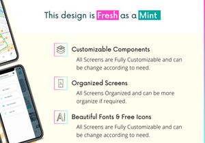 Mint Shop - Ecommerce Mobile UX/UI Kit