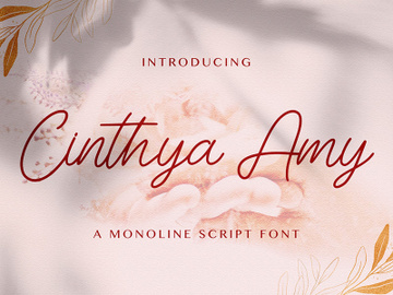 Cinthya Amy - Handwritten Font preview picture