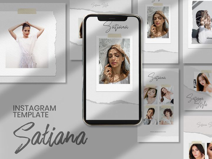 Satiana Instagram Template