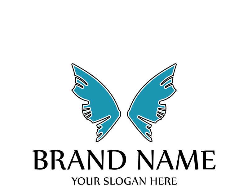 Butterfly logo design