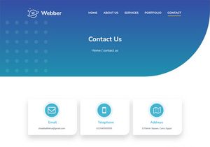 Creative agency website