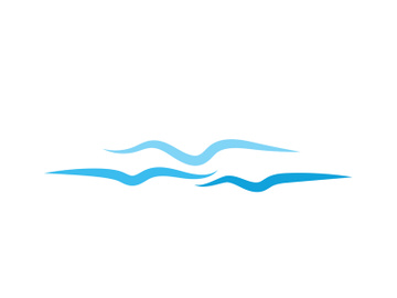 Water wave vector icon illustration preview picture