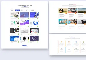 25 Services Blocks Widgets for Web UI Kit Ver-02