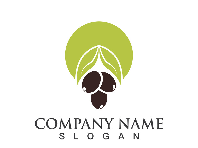 Extra virgin olive oil logo icon design vector illustration
