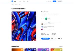 Item Details Page 3 IN 1 UI KIT