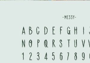 Backpacker Free Vector Typeface