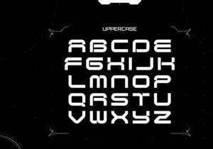 OSCURA - Futuristic Font