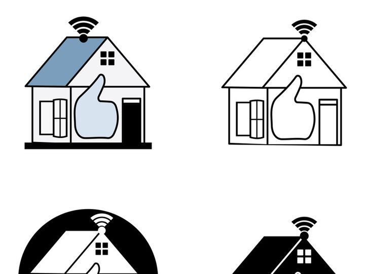 Smart home logo