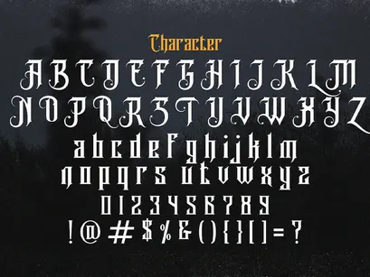 Avalen Rekas - Blackletter Font