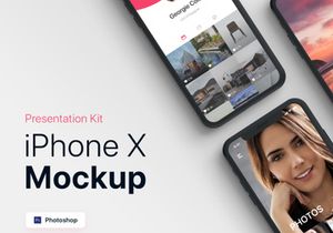 Presentation Kit - iPhone showcase Mockup