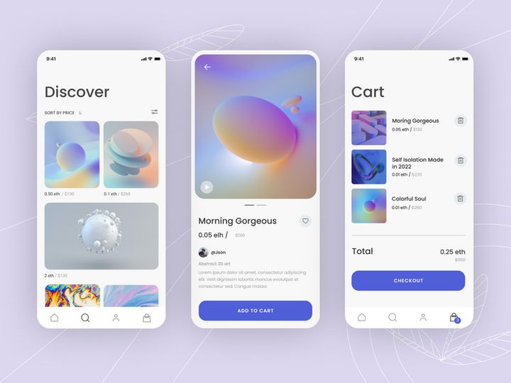 NFT App Design [Figma]