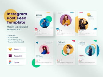 Modern Social Media Post Template preview picture