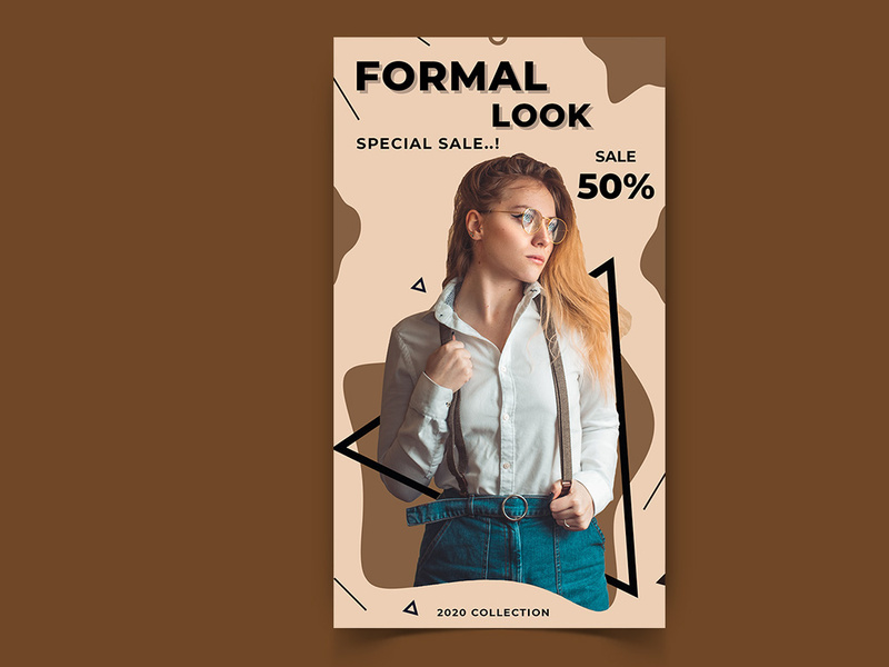 Fashion Sale Social Media Post Template