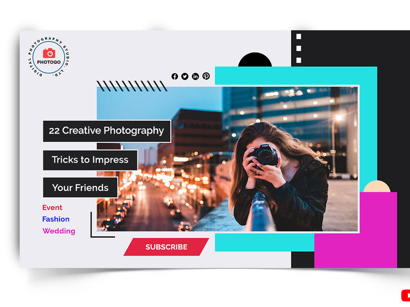 Photography Youtube Thumbnails