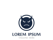 Devil sign and symbol logo