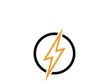 Lightning bolt flash thunderbolt icons vector