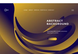 Abstract Background Wave Modern