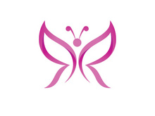 Butterfly logo vector design