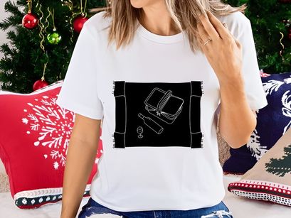 Picnic Blanket Basket Wine Flat Lay