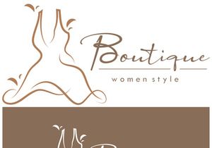elegant women's fashion logo, clothing, boutique, convection, tailor, garment, business, apparel, fashion designer