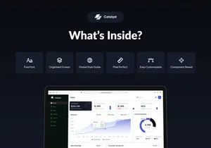 Catalyst - CRM Sales Dashboard App UI Kit