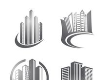 Building logo vector and symbol icon illustration design