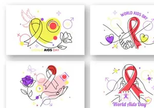 7 World AIDS Day Illustration