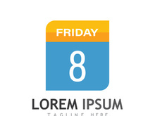 Calendar logo design.