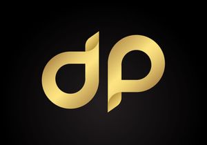 DP Letter Logo Design Vector illustration
