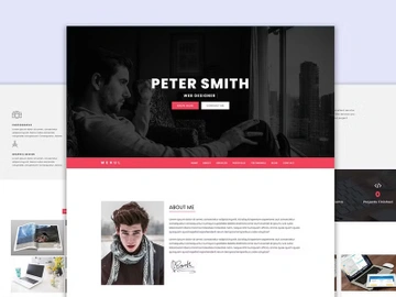 Personal Portfolio HTML Template preview picture
