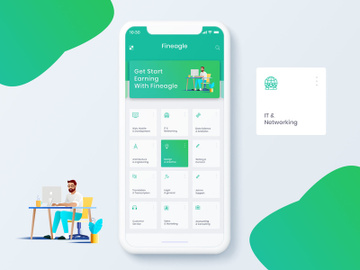 Madbrains mobile app design kit preview picture