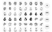 Lunar Animal Element Draw Black