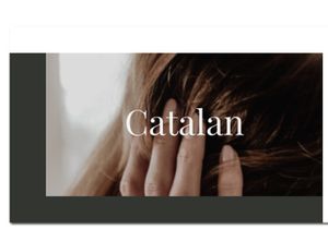 Catalan - Google Slide