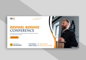 Revival Conference Service Facebook Cover Ver-3
