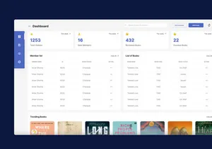 Library management UI Kit