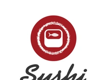 Sushi logo template vector icon for Japanese food illustration design
