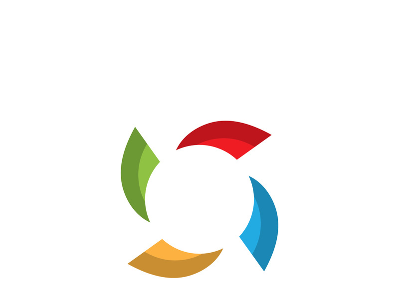 triangle logo vector design illustration template