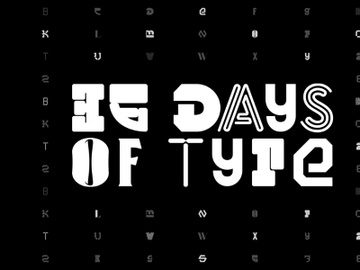 36 Days Of Type – Free Typeface preview picture