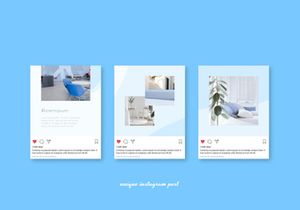Instagram puzzle template