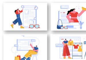 18 Fashion Blog Illustration