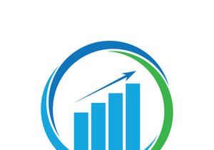 Business finance logo template vector icon design