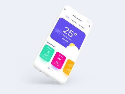 Weather App  Freebie