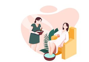 M141_Massage Service Illustrations