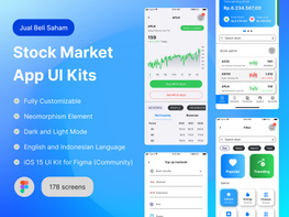 Stock Market UI Kit preview picture