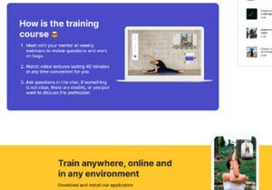 WebSite Template Skyfit For Figma And Photoshop