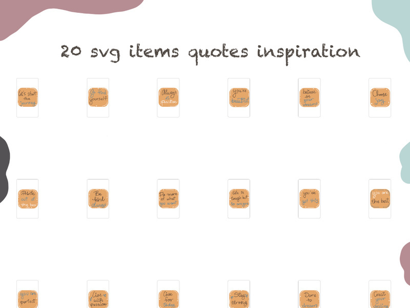 20 svg illustration stamps stickers icons communication images pictures