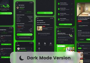Molly - Dormitory Rental UI Kit
