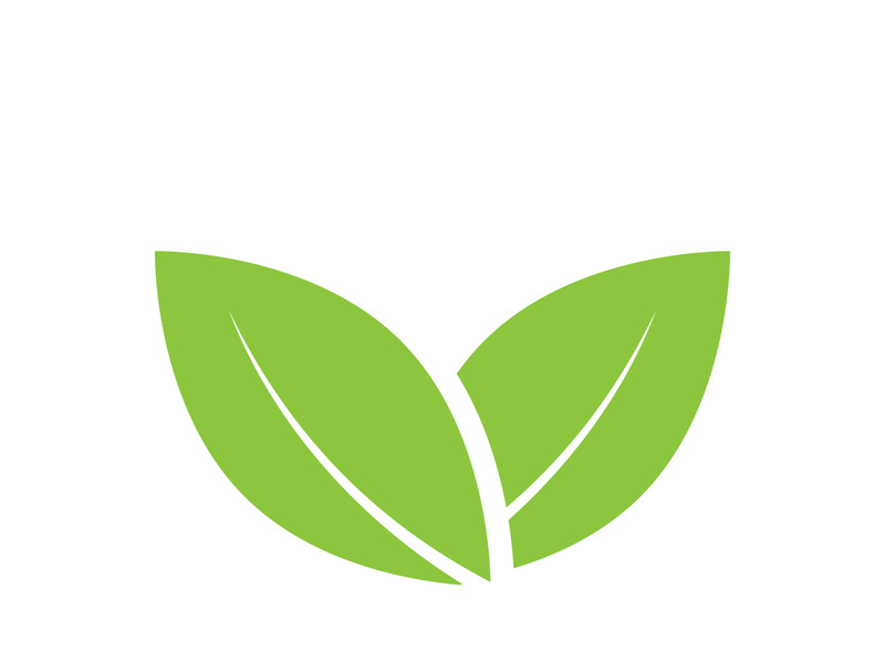 Green tree leaf nature logo images illustration design