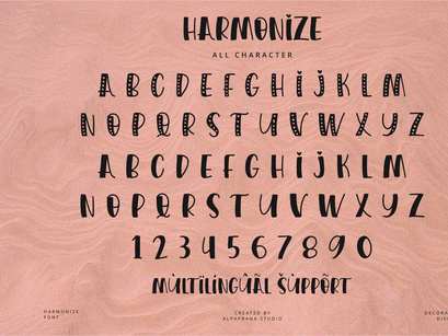 Harmonize - Display Font